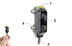 邦納 VS1 系列 小型光電傳感器