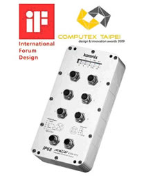korenix 6口網(wǎng)管型M12/IP68工業(yè)以太網(wǎng)交換機(jī)JetNet 4506-M12