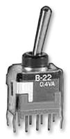 撥動開關(guān) TOGGLE SWITCH DPDT ON-ON ESD 