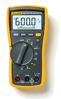 Fluke 115C現(xiàn)場維護技術人員用萬用表