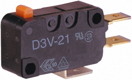 Omron -微動(dòng)開(kāi)關(guān)-D3V164M2C25