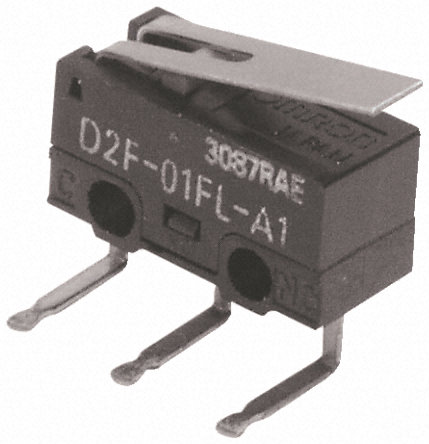 Omron -微動開關(guān)- D2F01LA 