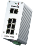 青島Korenix銷售JetNet 3008G總代理 8口千兆交換機(jī)