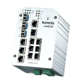 光纖交換機Korenix代理JetNet 4510價格