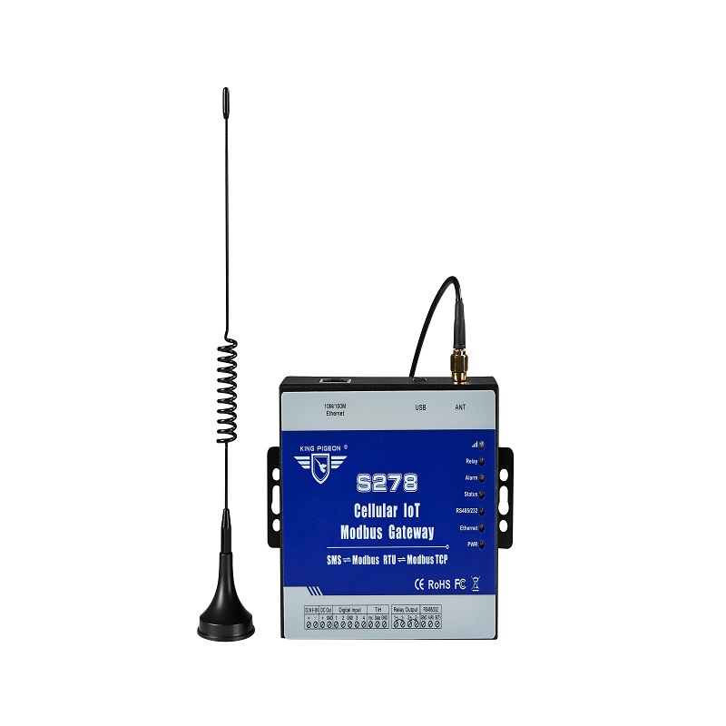 S276 GSM GPRS 3G 4G Modbus短信網(wǎng)關(guān)