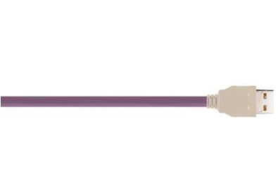 總線電纜 | USB 2.0，TPE，連接器 A：USB 2.0 A 型，開口端