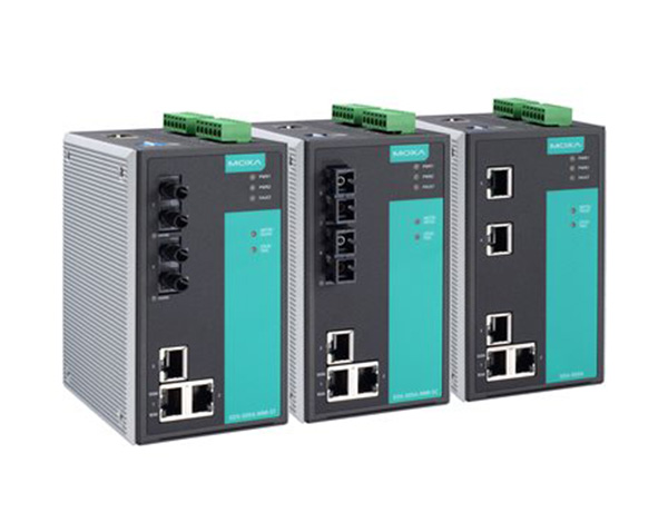 Moxa EDS-500A/G500 系列網(wǎng)管型工業(yè)以太網(wǎng)交換機(jī) EDS-505A